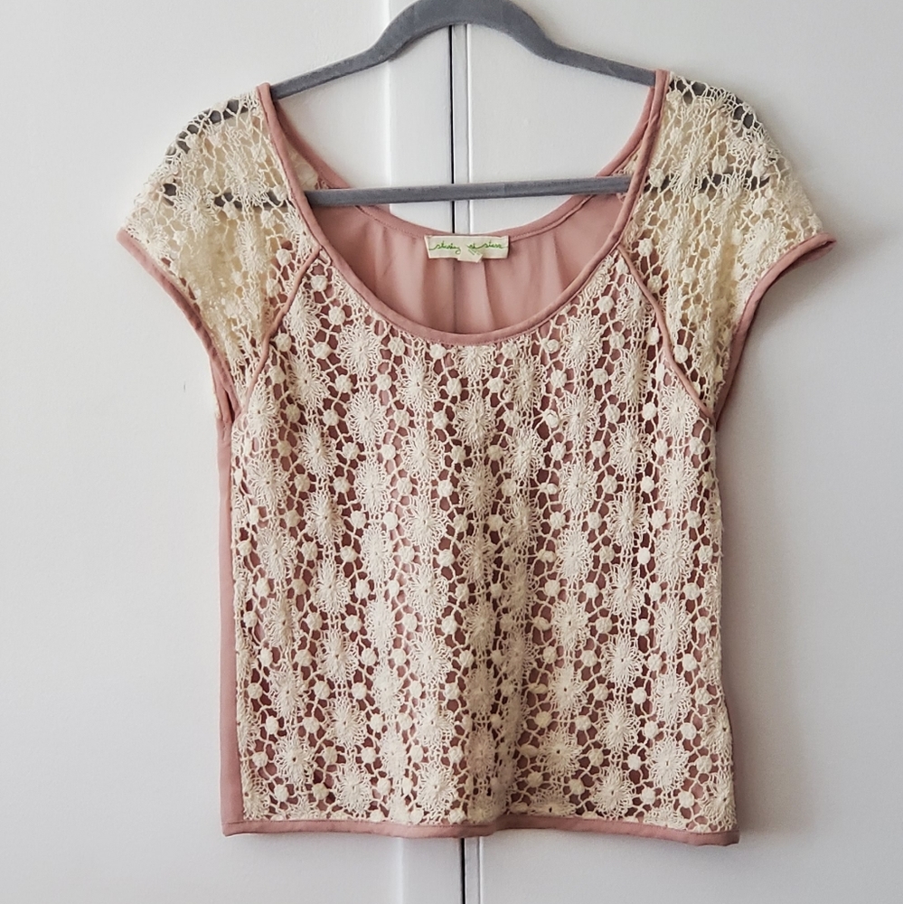 Staring at Stars lace shirt